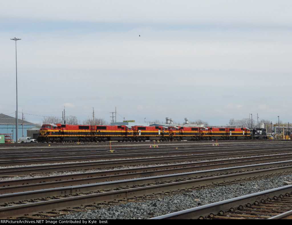 A whole lotta KCS SD70MACs